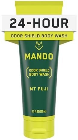 Mando Odor Shield Body Wash - 24 Hour Control - Removes Odor Better than Soap - SLS and Paraben F... | Amazon (US)