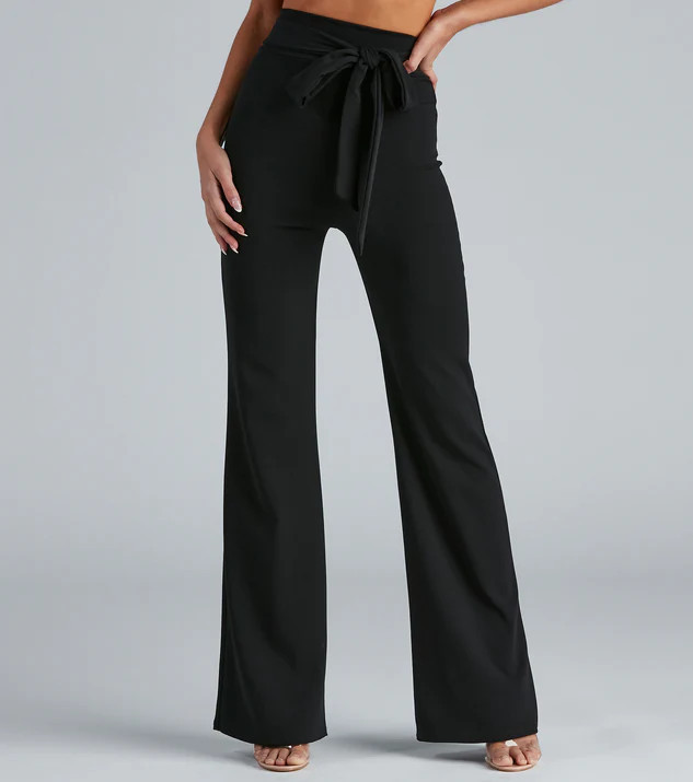 Sealed With Style Tie-Waist Pants | Windsor Stores