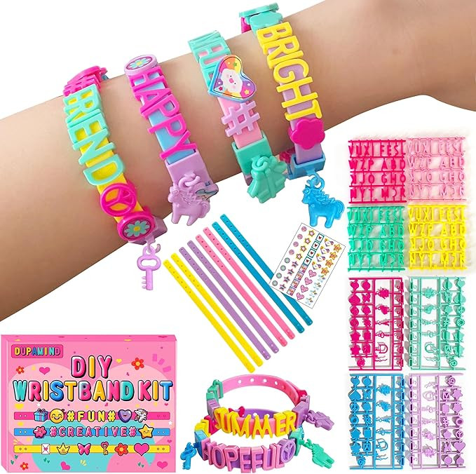 Art & Craft Kits for Kids, DIY Friendship Bracelet Making Kit for Girls, Jewelry Making with Char... | Amazon (US)