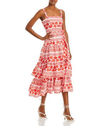 Tiered Floral Print Dress - 100% Exclusive | Bloomingdale's (US)