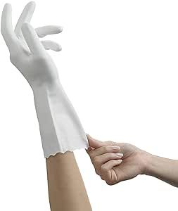 Mr. Clean Bliss Premium 1-Pair Latex-Free Gloves, Medium, White | Amazon (US)
