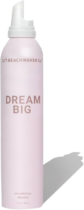 The Beachwaver Co. Haircare Dream Big Volumizing Mousse - Full Size (7 Fl Oz) | Lightweight and F... | Amazon (US)