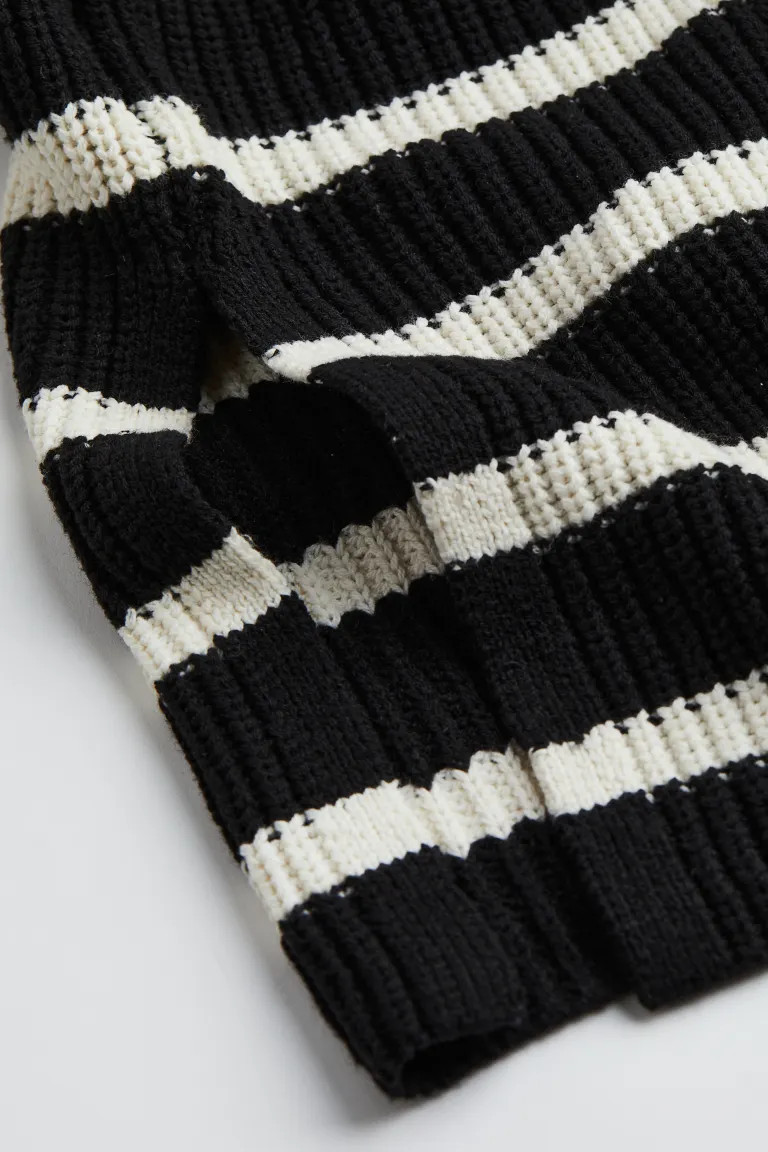 Pull oversize en maille côtelée | H&M (FR, IT, ES, PT, BE)