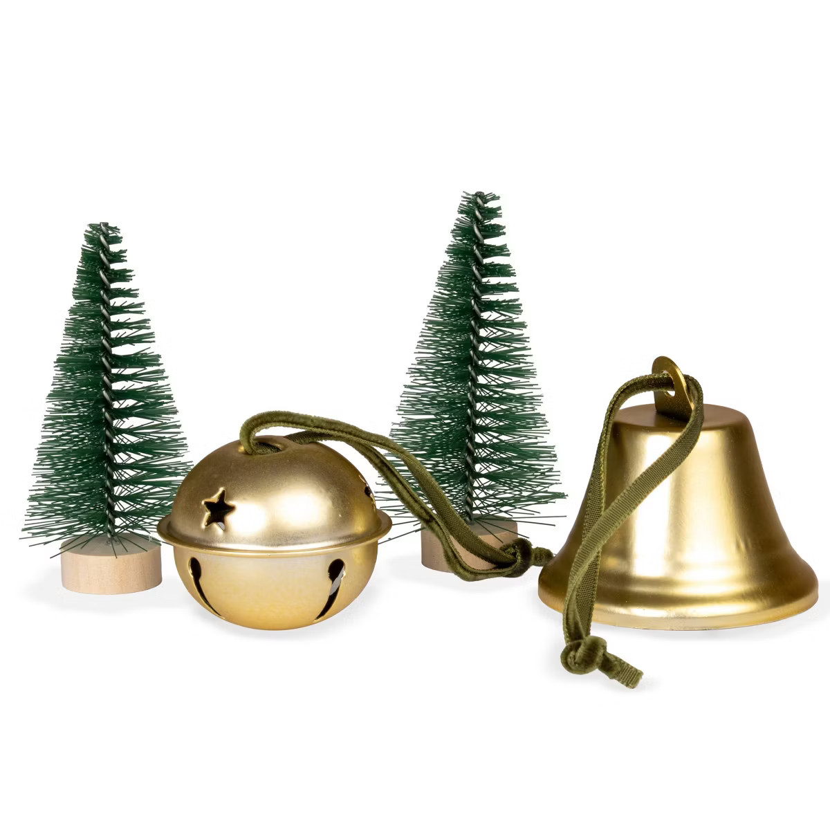 Classic Holiday Decor Wood Prop Sets Bells - Bullseye's Playground™ | Target