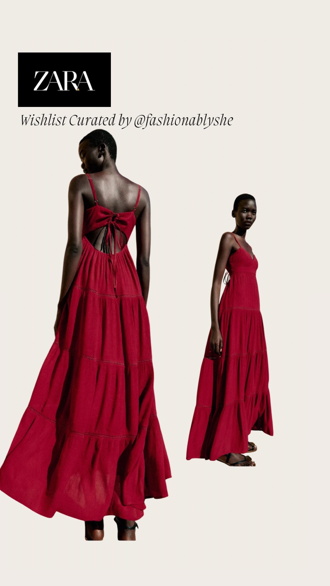 Zara maxi red dress

#LTKmomlife #LTKootd #LTKOver40