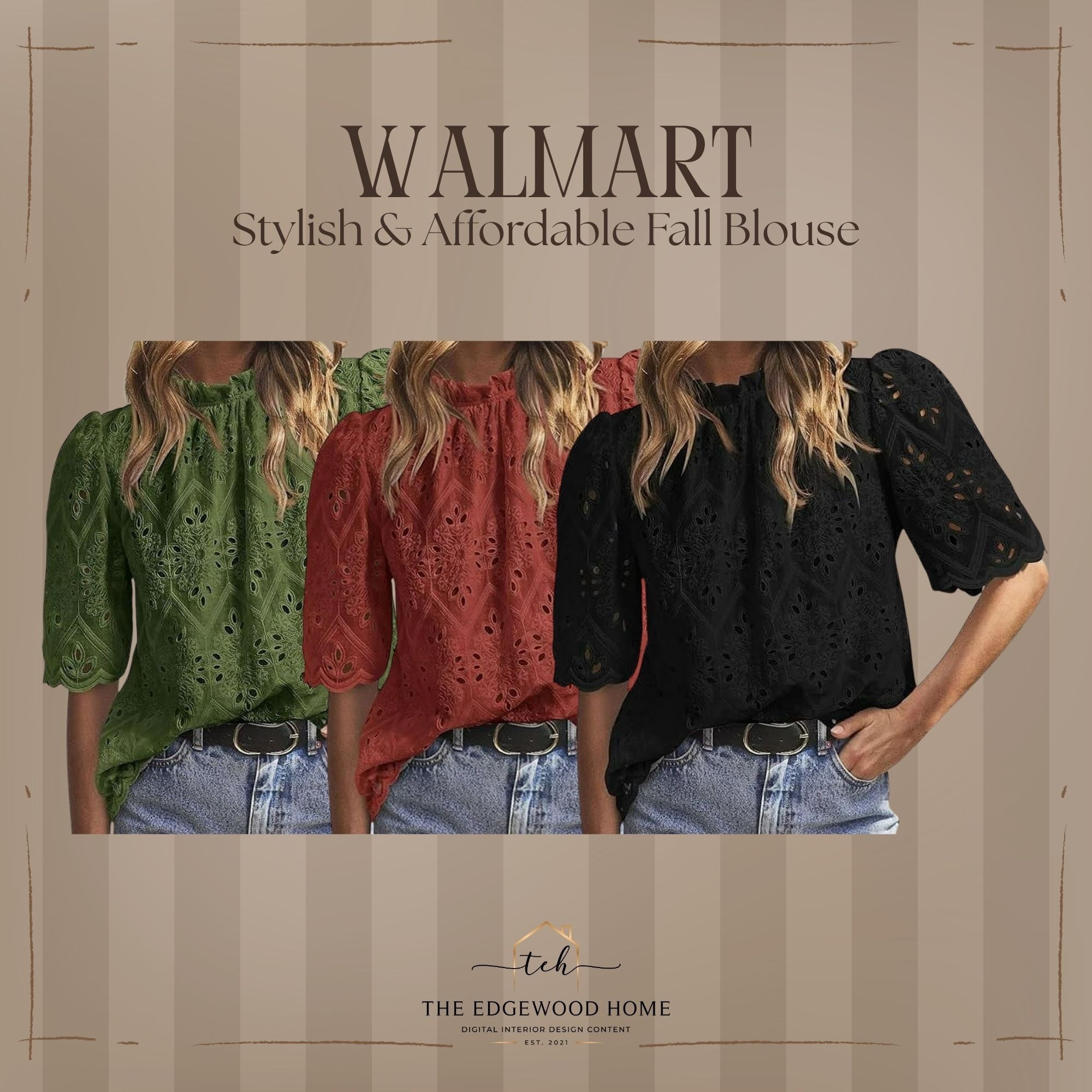 Stylish blouse from Walmart

#LTKStyleTip #LTKFallSale