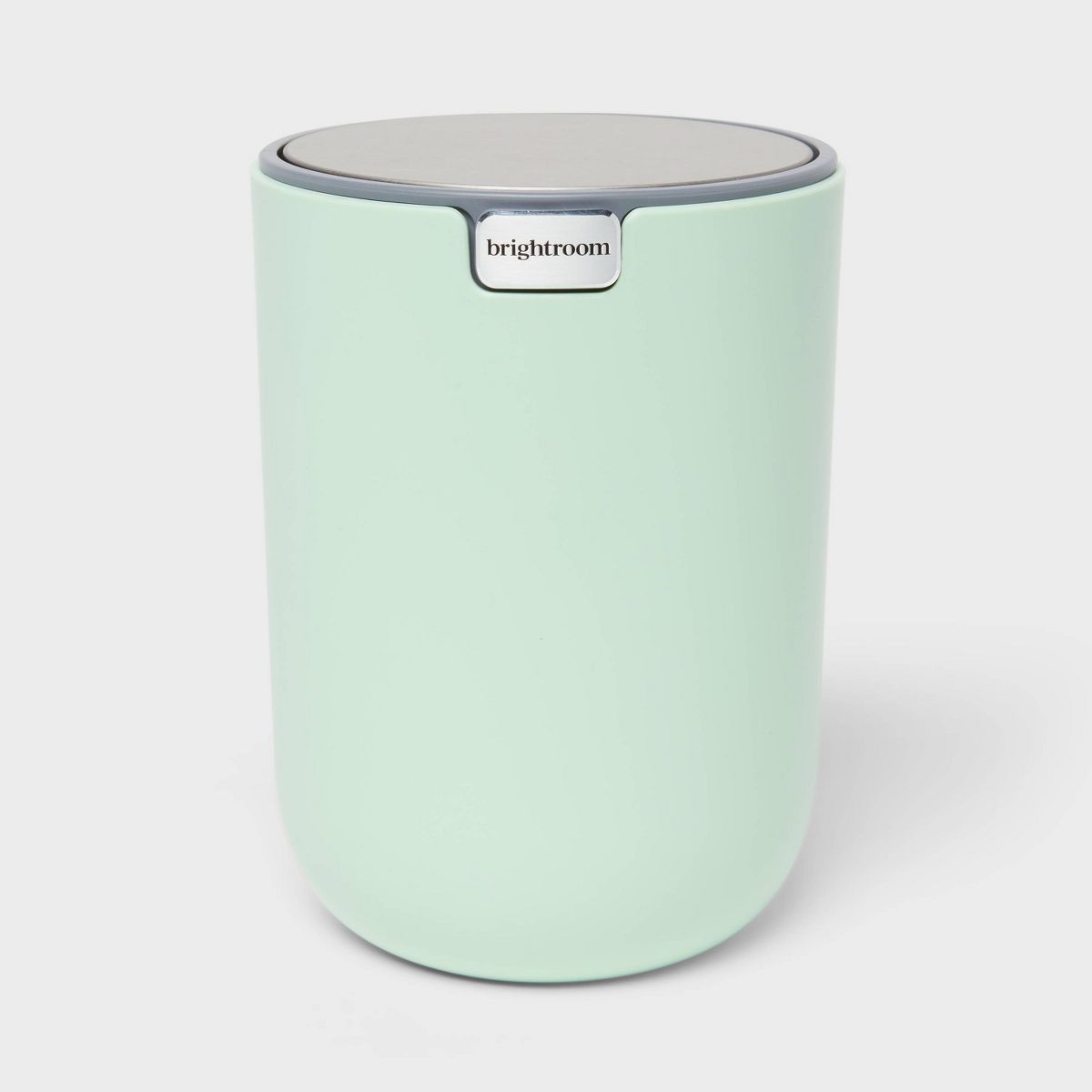 Small Stainless Desktop Wastebasket Daydream Green - Brightroom™ | Target