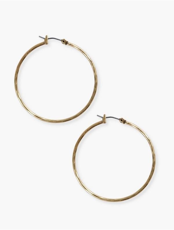 Thin Gold Hoop Earrings | Lucky Brand