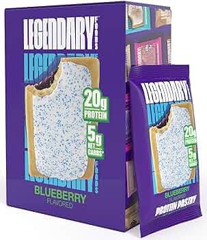 Legendary Foods 20 gr Protein Pastry | Low Carb, Tasty Protein Bar Alternative | Keto Friendly | ... | Amazon (US)
