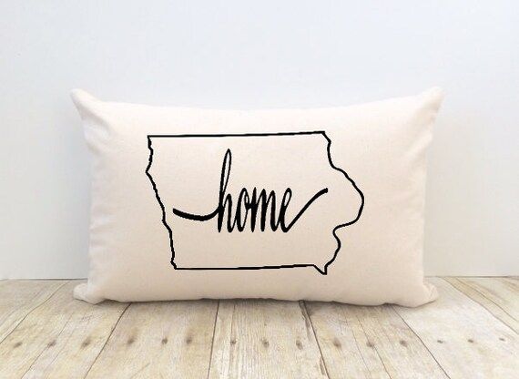 State Home Pillow, Address, Custom, Personalized, New Home, House, Realtor Gift, Real Estate Clos... | Etsy (US)