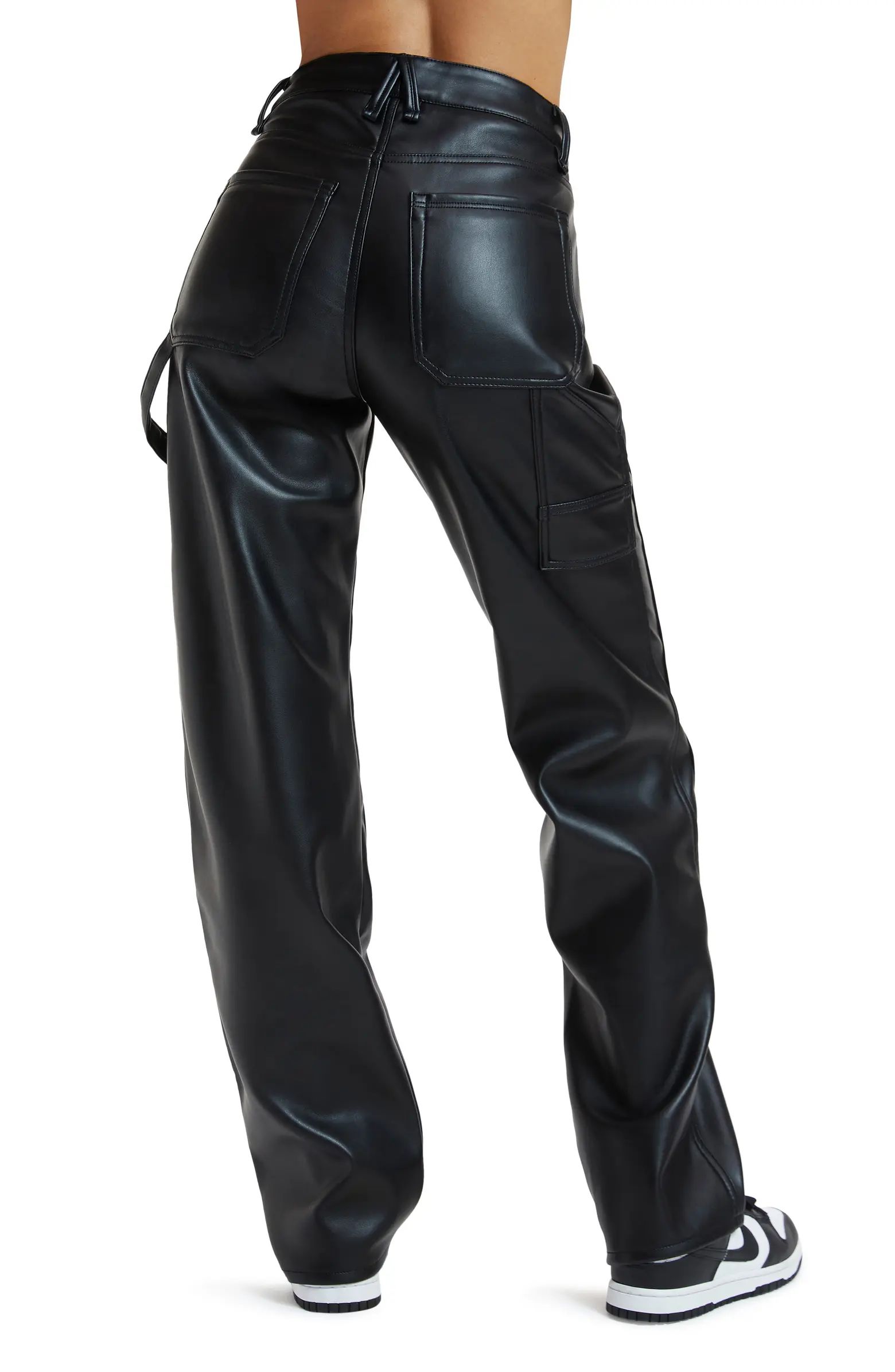 Good '90s Better Than Leather Faux Leather Pants | Nordstrom
