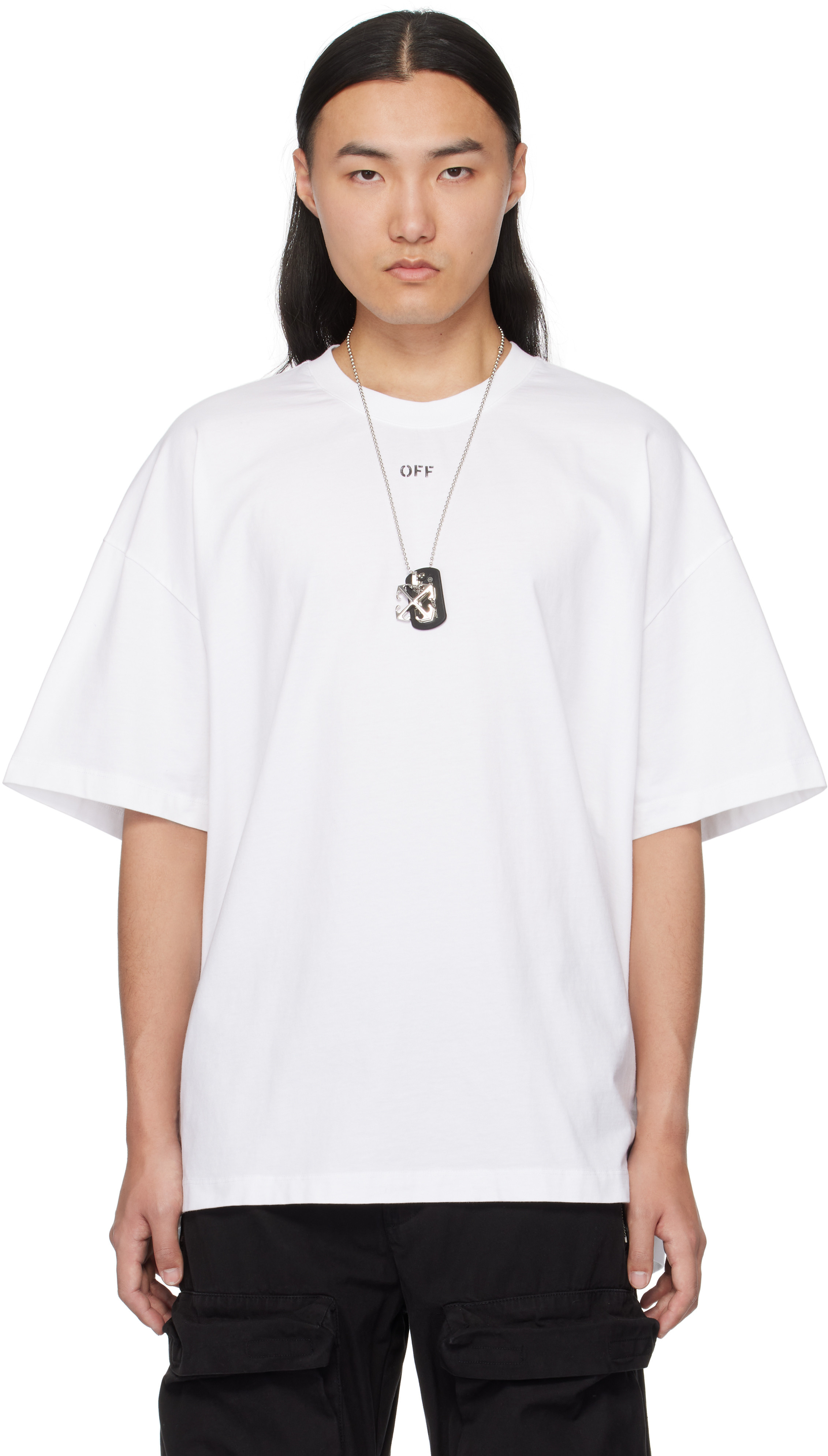 Off-White White 'Off' Stamp Over T-shirt | SSENSE