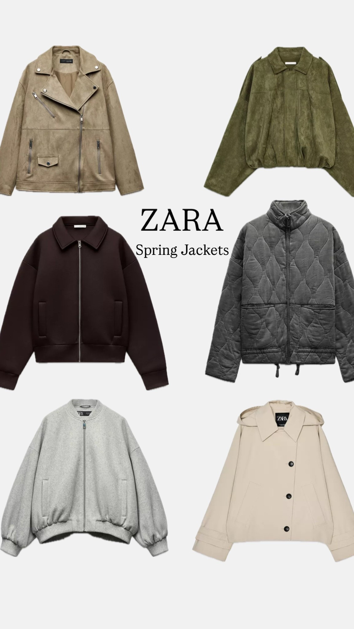 Zara Spring Jackets 
Zara, zara new in, Zara jackets, Zara inspo 

#LTKeurope #LTKuk #LTKFashionMonth