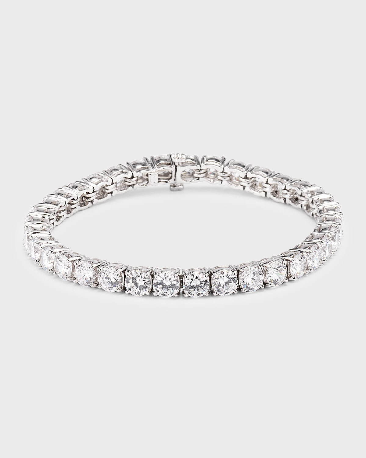 Cubic Zirconia Tennis Bracelet in Sterling Silver, 5mm | Neiman Marcus