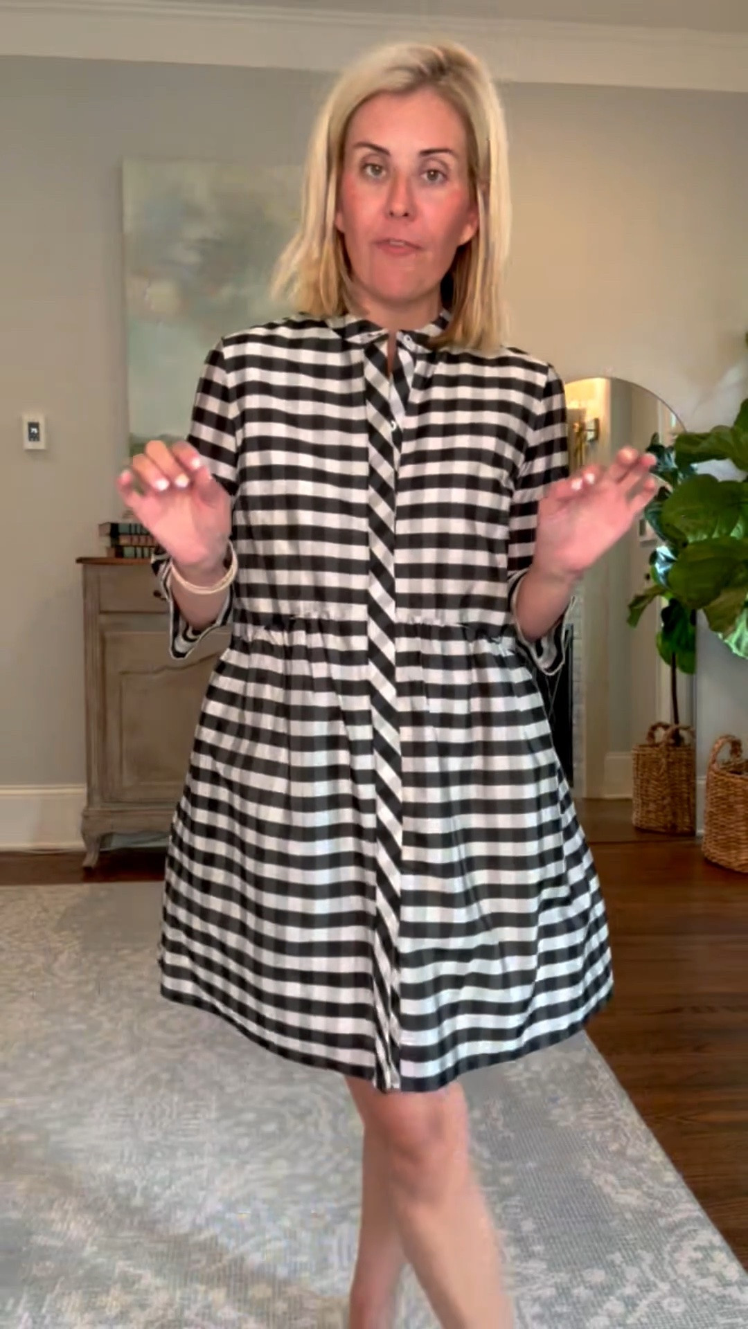 Our Tnuck best selling dress is BACK!!! I’m in a size small. Grab it before it’s gone! ￼

#LTKmomlife #LTKdayinmylife #LTKPetite