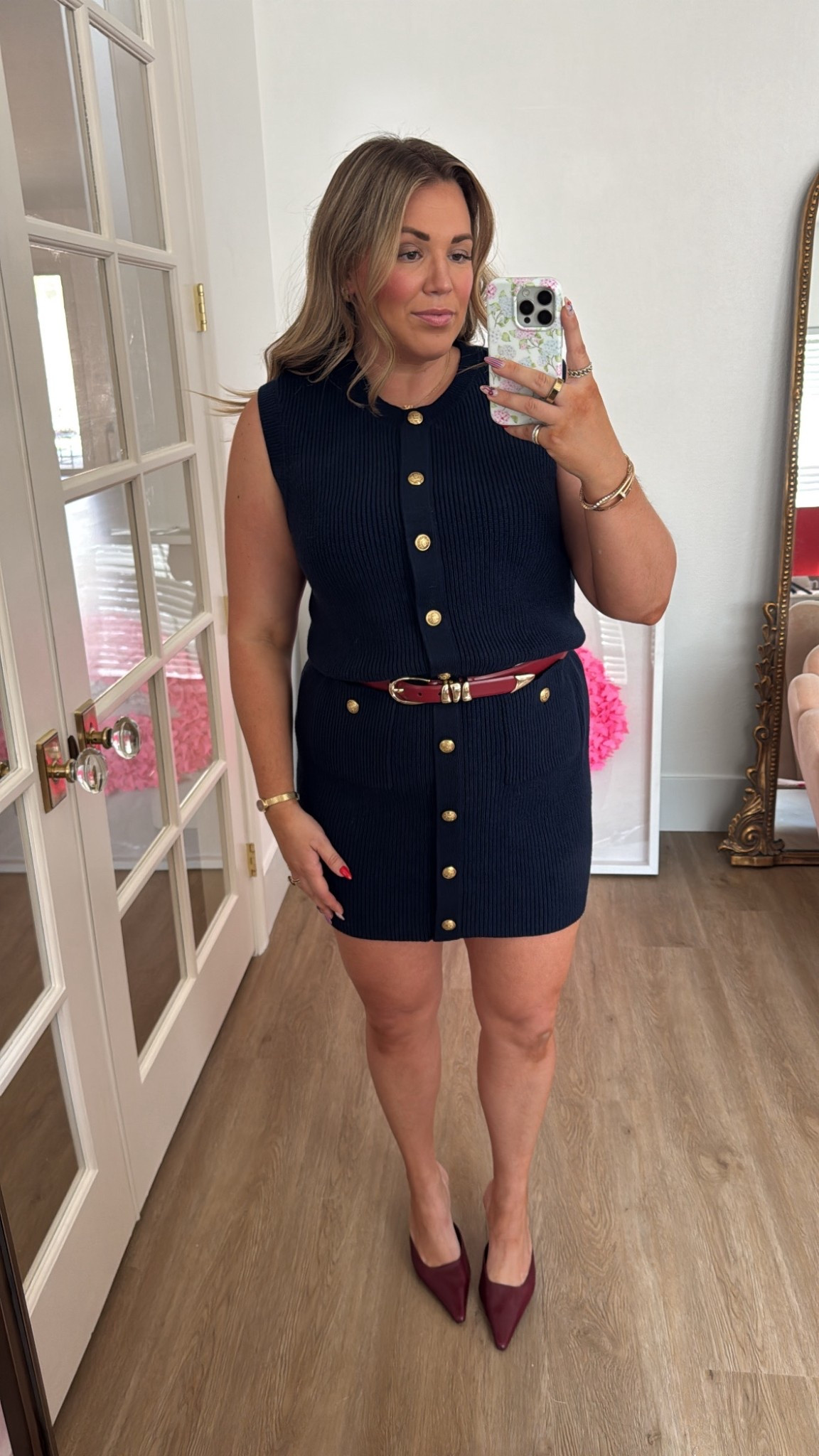 curvy midsize transitional fall outfit! wearing size xl in navy sweater dress and size large in belt 

Nordstrom Anniversary Sale 
N Sale
fall outfit 
curvy fall outfit 

#LTKMidsize #LTKSaleAlert #LTKFindsUnder100