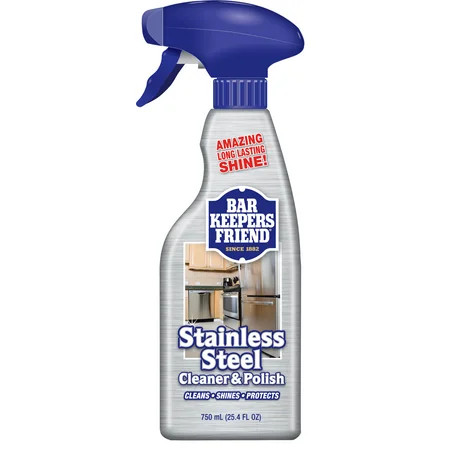 Bar Keepers Friend Stainless Steel and Polish Cleaner Trigger Spray | Walmart (US)