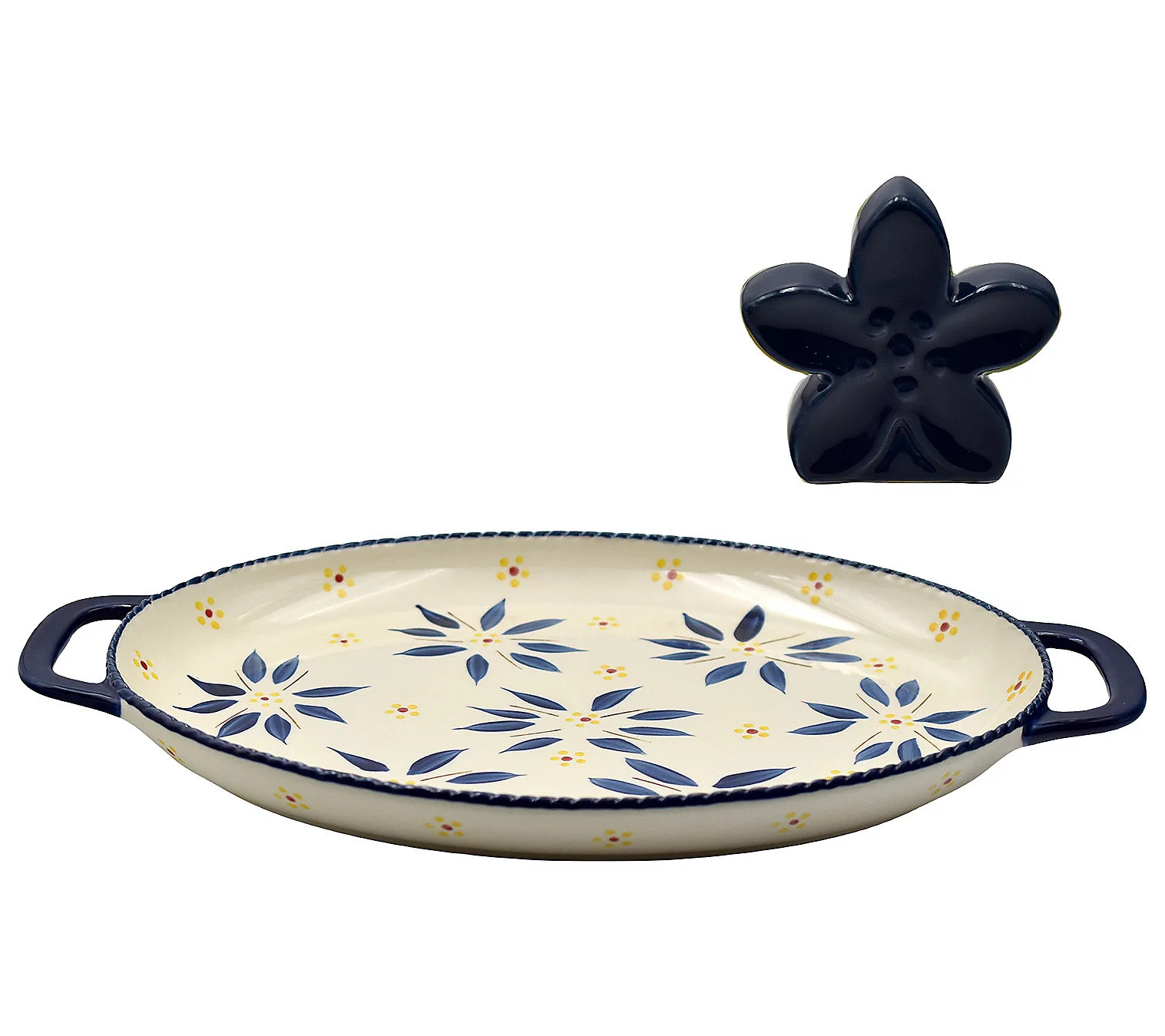 Temp-tations Old World Special Edition Oval Giving Plate | QVC