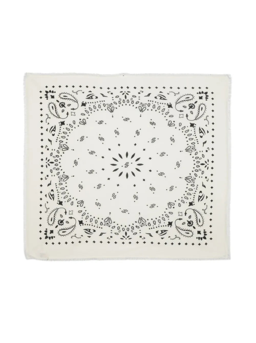 Kujten Hachiko paisley-print Cashmere Scarf - Farfetch | Farfetch Global