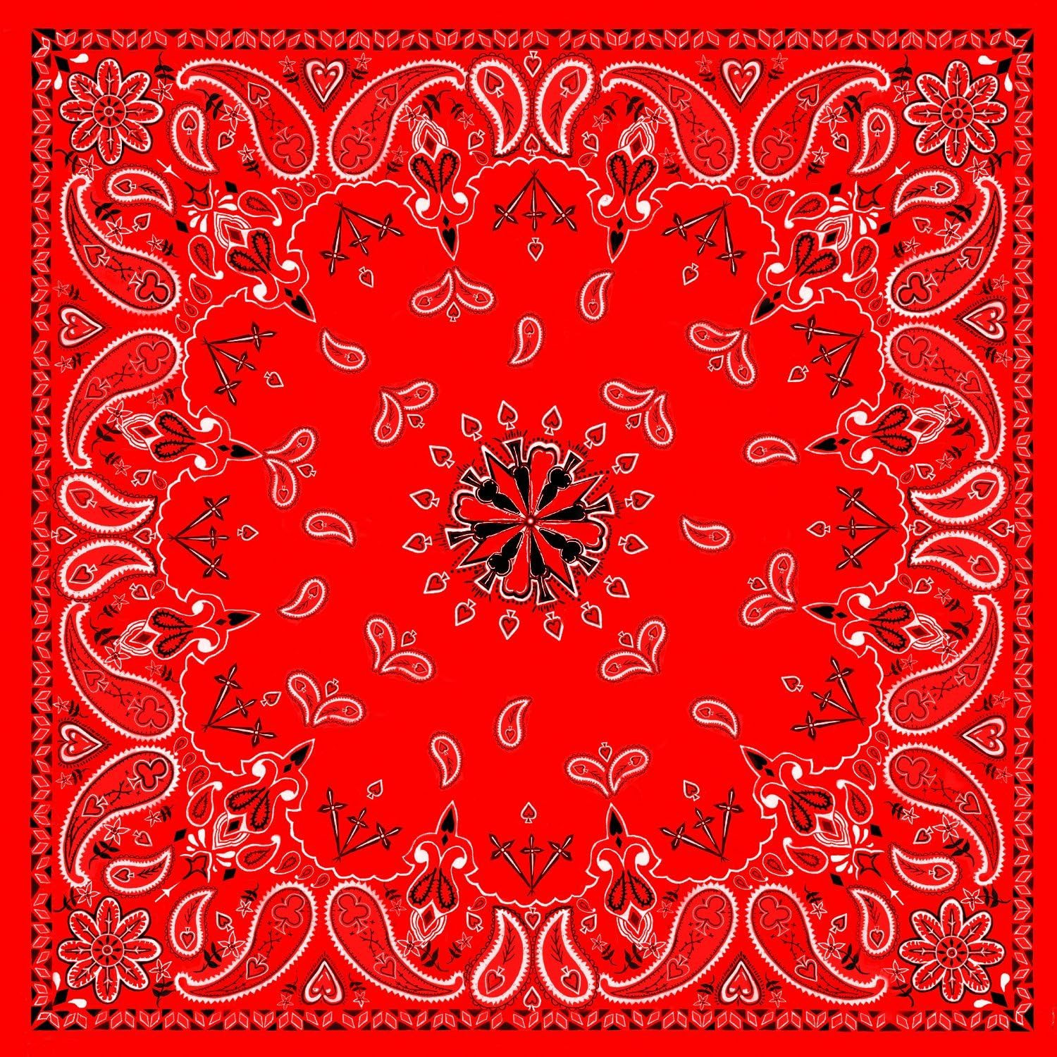 ZANheadgear Premium Bandanna, 100% Cotton | Amazon (US)