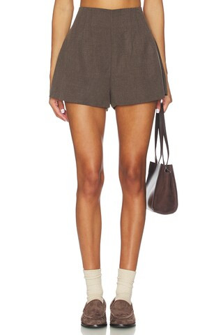 Lovers and Friends Bexton Short in Mushroom from Revolve.com | Revolve Clothing (Global)