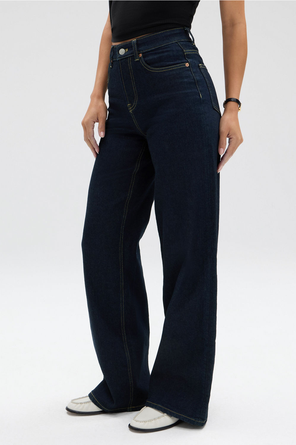 High Rise Wide Leg Jean (706)40% OFF: $65.97VIP: $109.95Non-Member: $149.95Pricing Excludes Tar... | Fabletics
