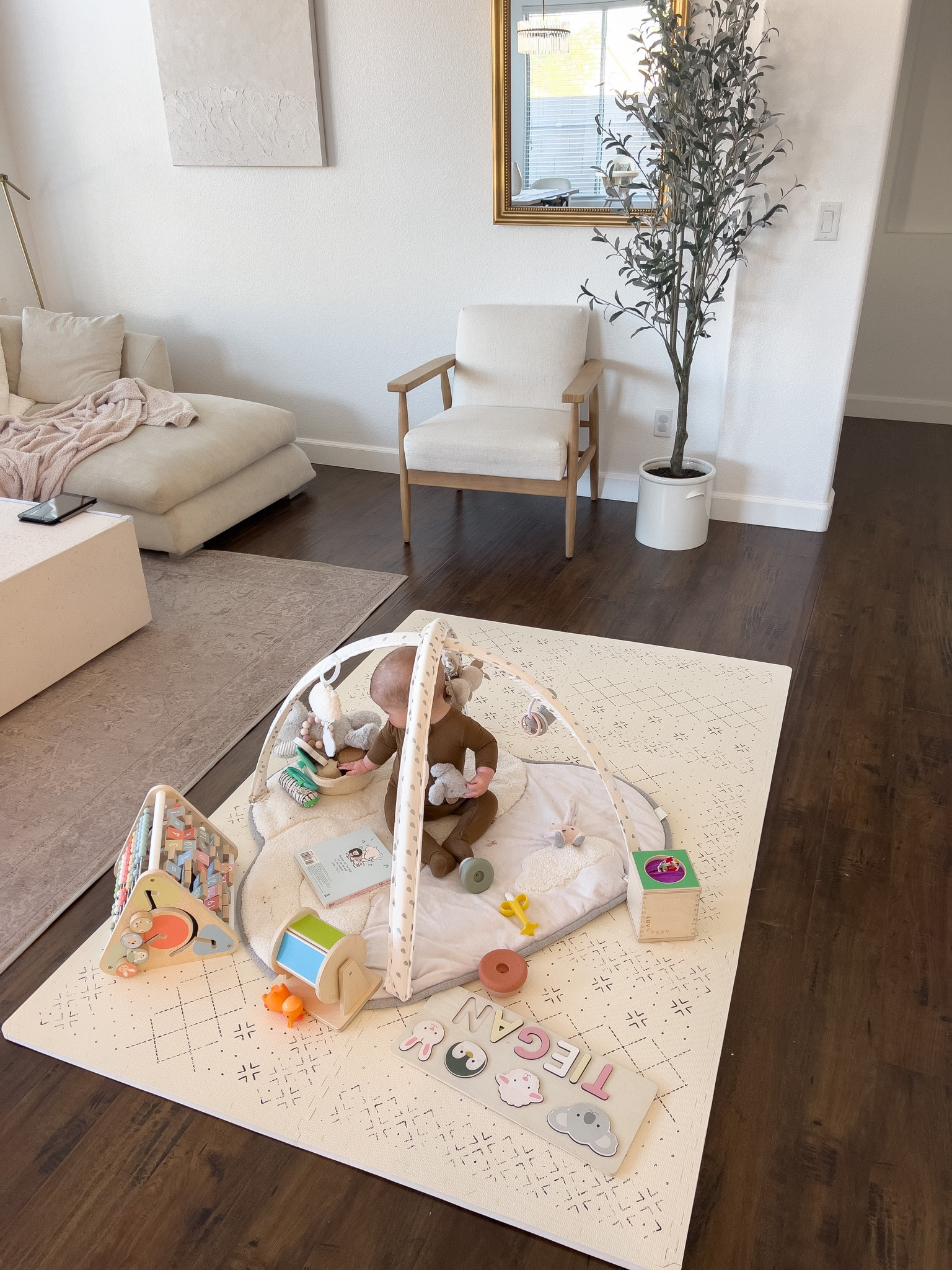 Love this foam pad for tiegan! It’s cute, comes in different patterns and size is customizable! 

#LTKbaby #LTKunder100