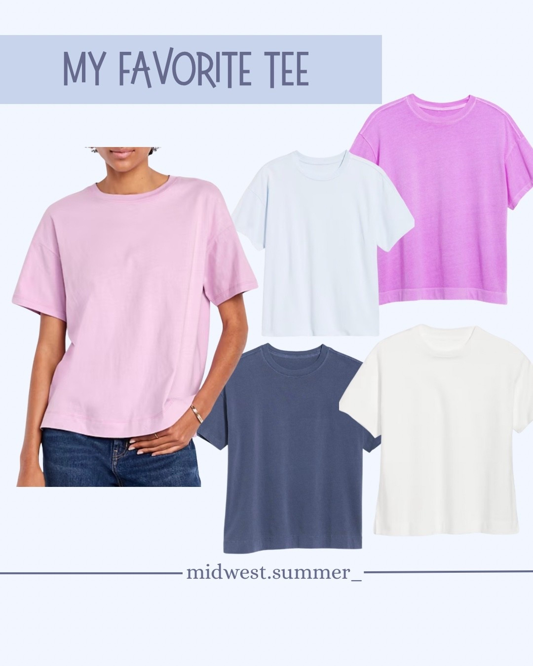 My favorite casual tee! Colors I have; dahlia, volcanic glass & orchidding around. Colors I’m grabbing; white lilies & contrail😍

#LTKootd #LTKgrwm #LTKmomlife