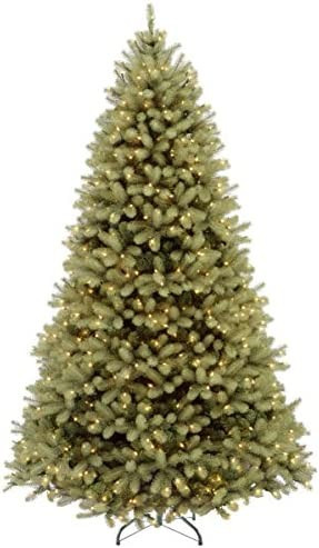National Tree Company Pre-lit 'Feel Real' Artificial Full Downswept Christmas Tree, Green, Dougla... | Amazon (US)