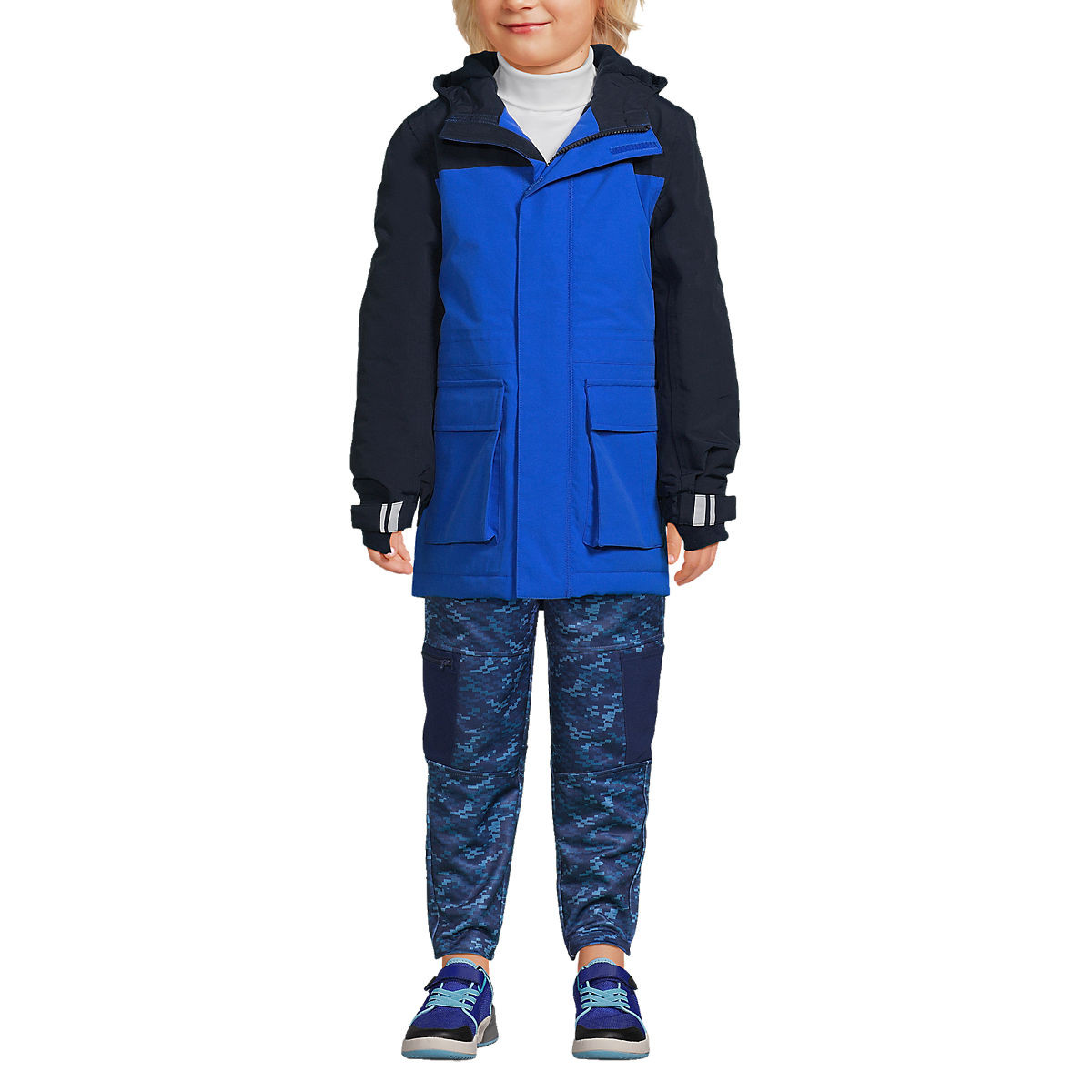 Kids Squall Waterproof Insulated Winter Parka | Lands' End (US)