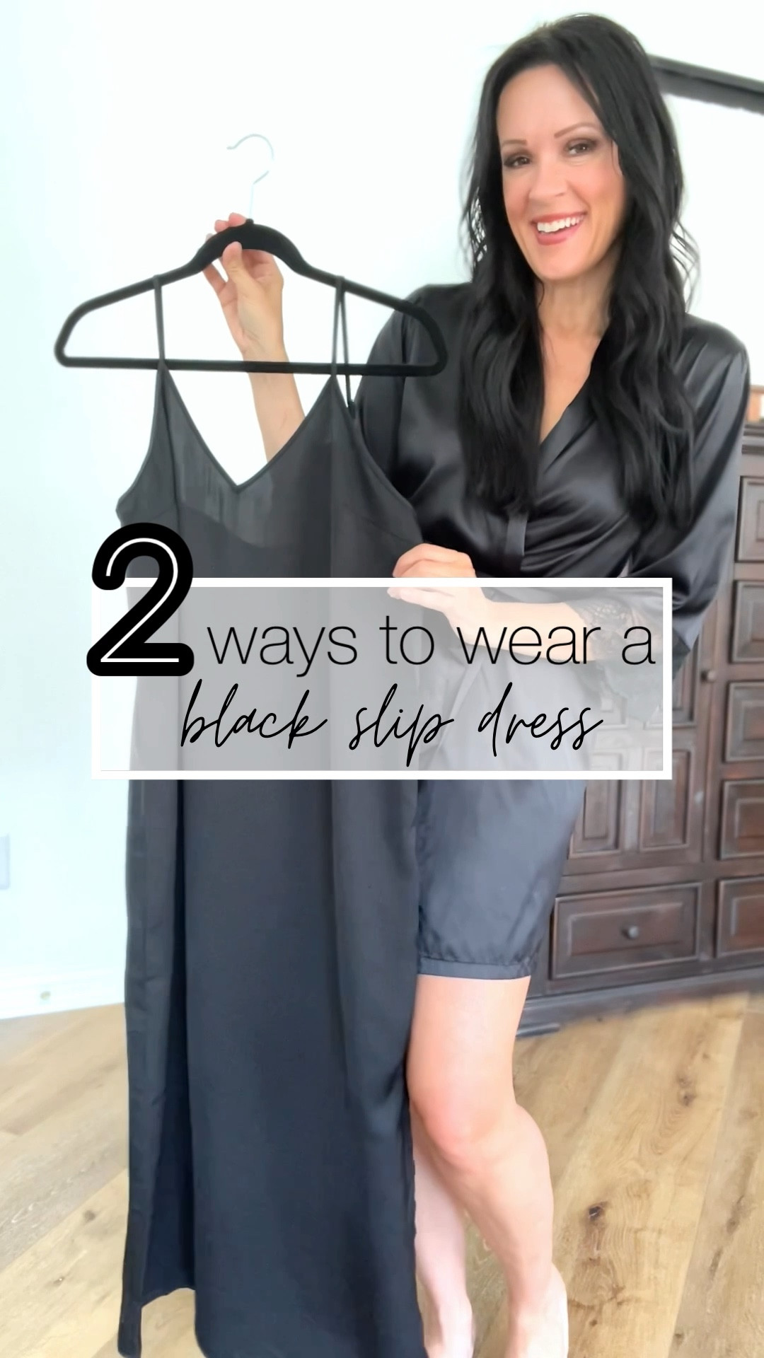 Styling a black slip dress.

Sizing:
Slip dress-Wearing medium
Heels-TTS
Tennies-TTS
Denim shirt-small

Date night | wedding guest dress | lbd | casual outfit | white fashion tennies | Target style 

#LTKstyletip #LTKFind #LTKunder50