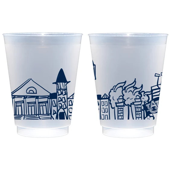 Auburn University Campus Landmarks Frosted Roadie Cup 10 Pack - Etsy | Etsy (US)