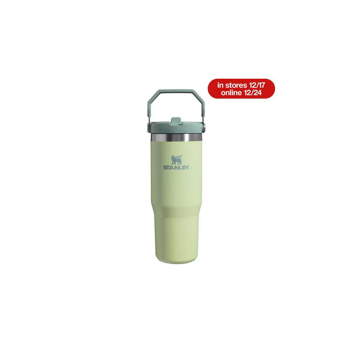 Stanley 30 oz Stainless Steel Ice Flow Flip Straw Tumbler (in stores 12/17 & online 12/24) | Target