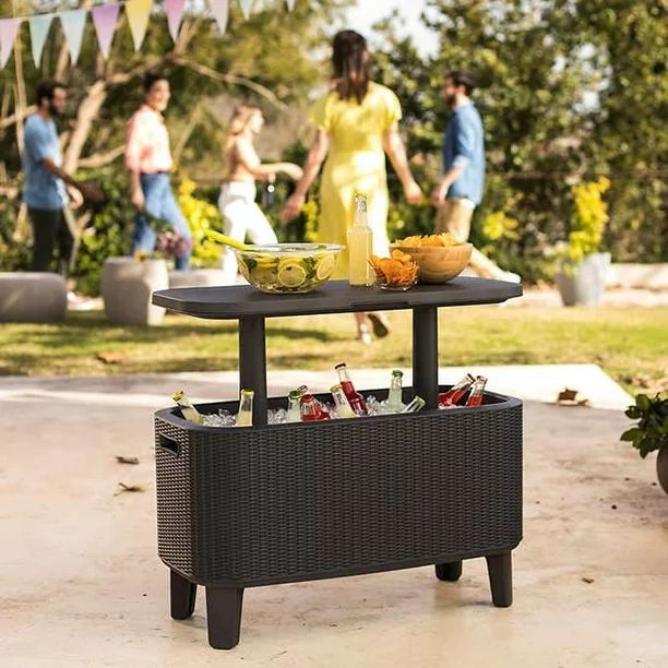 Keter Bevy Bar Table and Cooler Combo | Walmart (US)