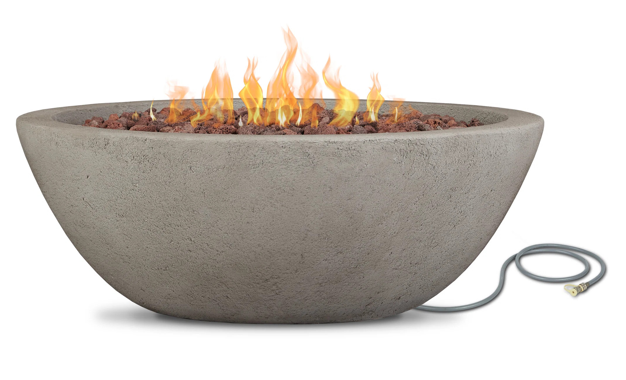RIVERSIDE Propane Fire Bowl with Natural Gas Conversion Kit by Real Flame | Birch Lane