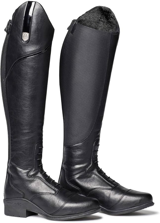 Mountain Horse MH Veganza Ladies Winter Tall Boot 10 Slim Black | Amazon (US)
