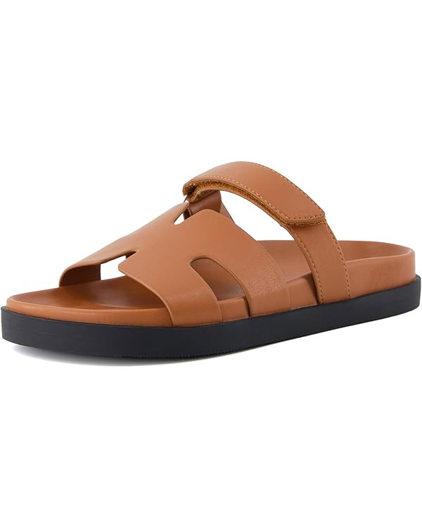 CUSHIONAIRE Women's Estate Footbed Sandal With +Comfort | Amazon (US)
