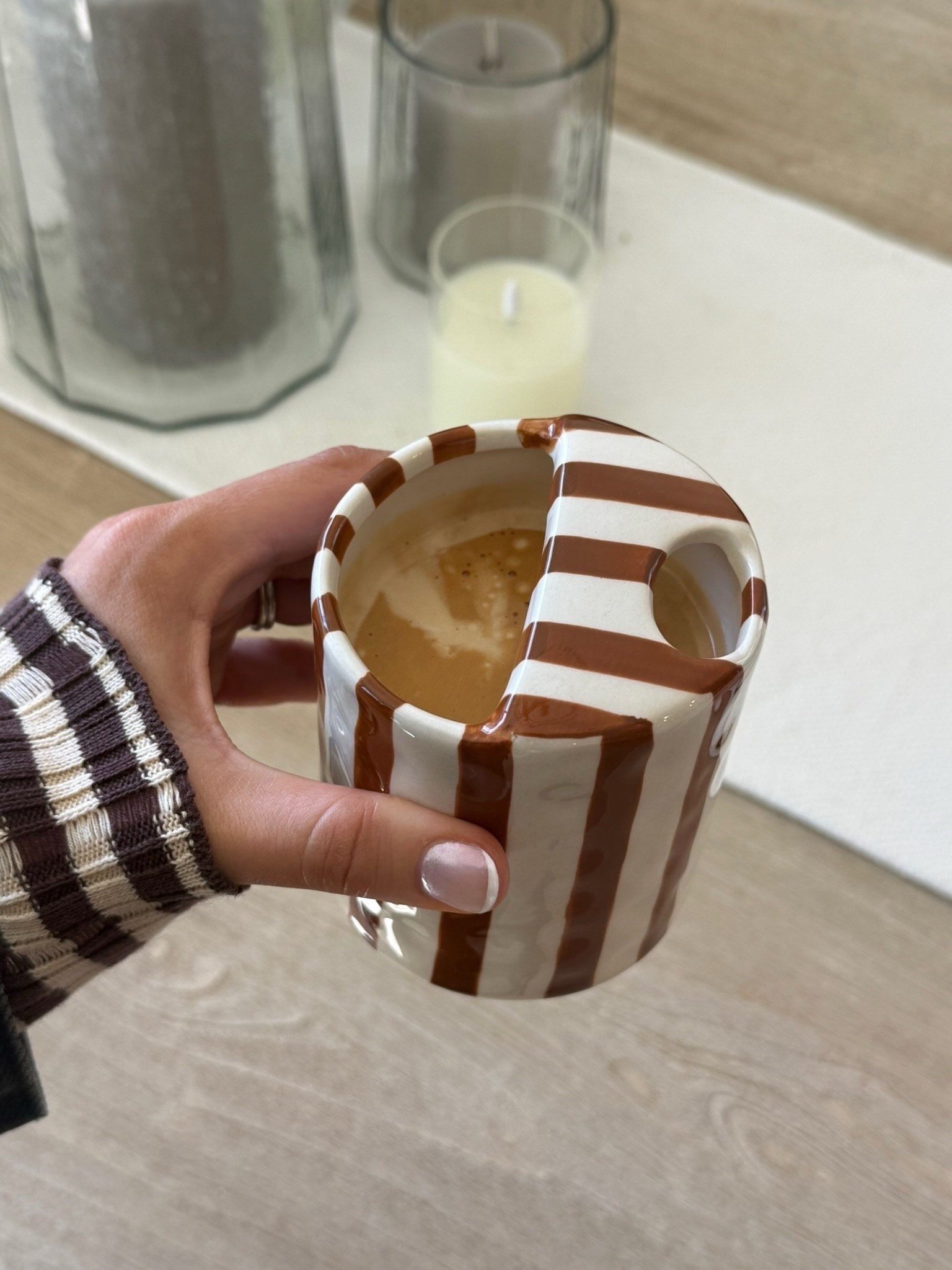 Cutest striped mug!!!

#LTKMothersDay #LTKHome #LTKmomlife