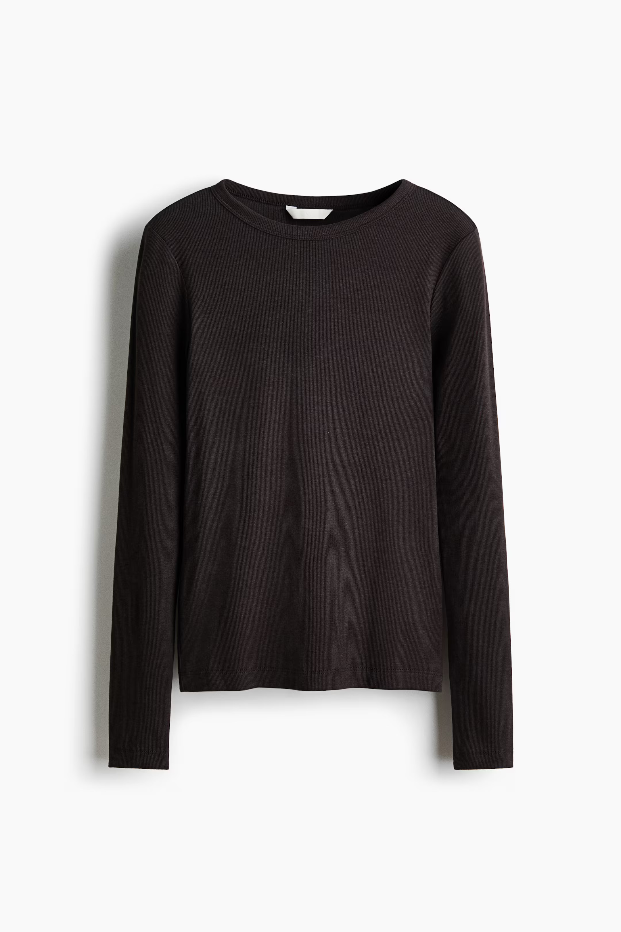 Ribbed cotton-blend top | H&M (UK, MY, IN, SG, PH, TW, HK)