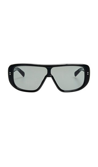JACQUEMUS Shield Sunglasses in Black. | Revolve Clothing (Global)