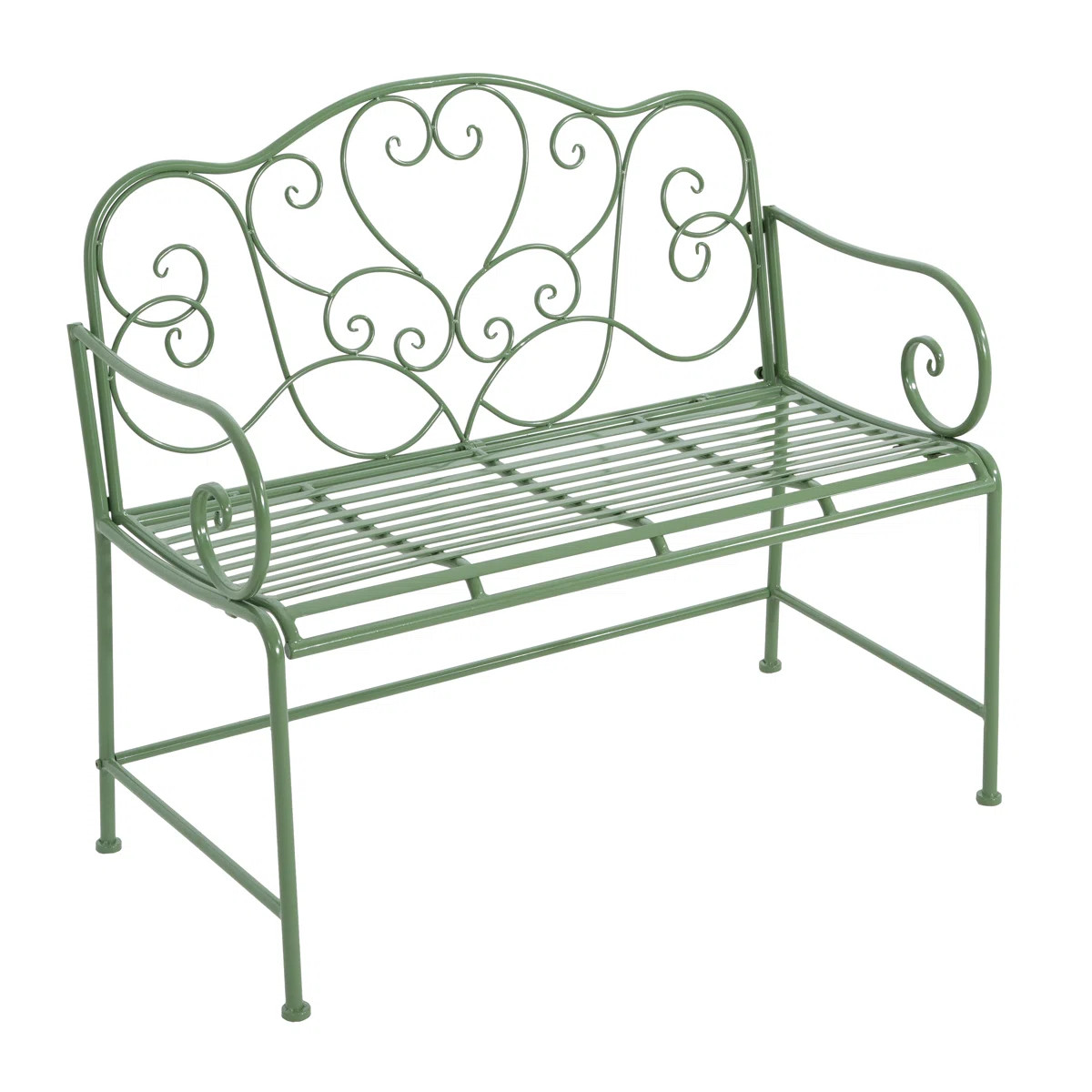 Endorina Metal Garden Bench | Wayfair North America