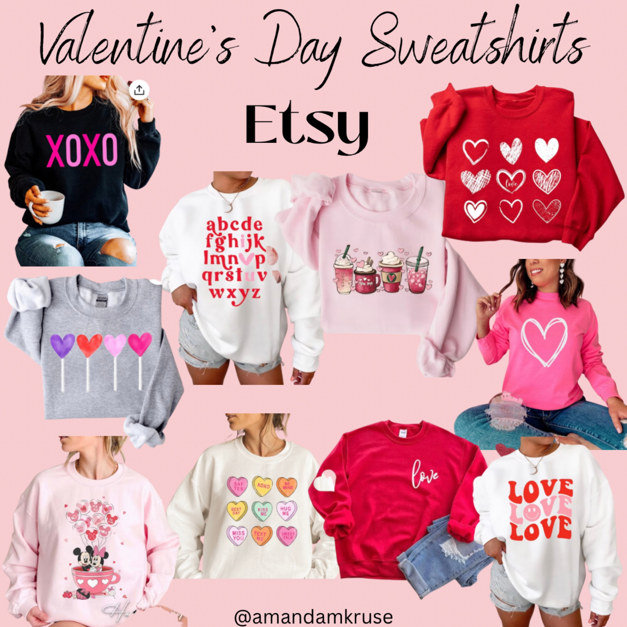 Valentine’s Day.
Valentine’s Day sweatshirts.
Graphic sweatshirts.


#LTKFind #LTKunder50