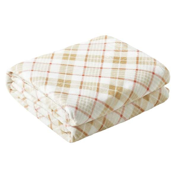 The Cozy Shop Plaid Oversized Family Blanket, Polyester | At Home