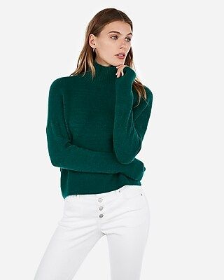 Funnel Neck Pullover Sweater | Express