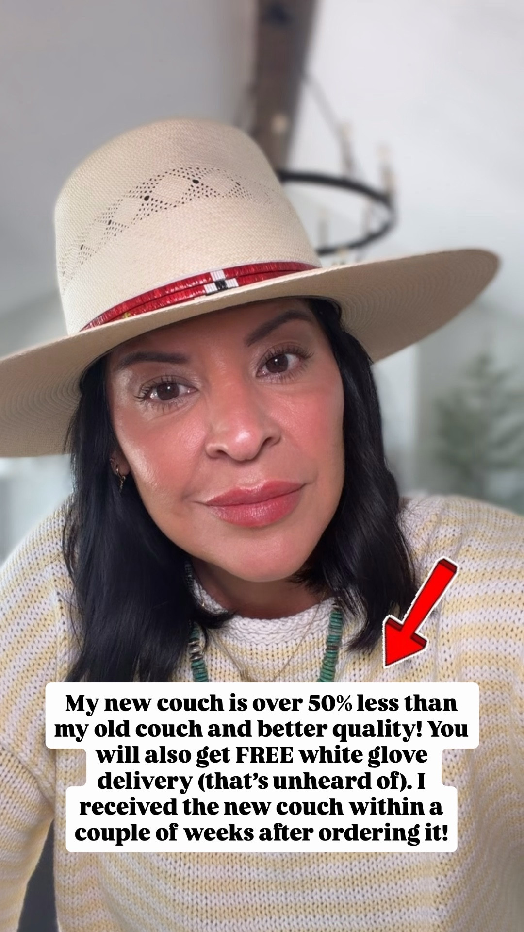 We love our new couch from @Quince ! It’s performance velvet in the color Sable. It shipped quickly and we received FREE white glove delivery (that’s unheard of)! 

#quincepartner 

#LTKHome