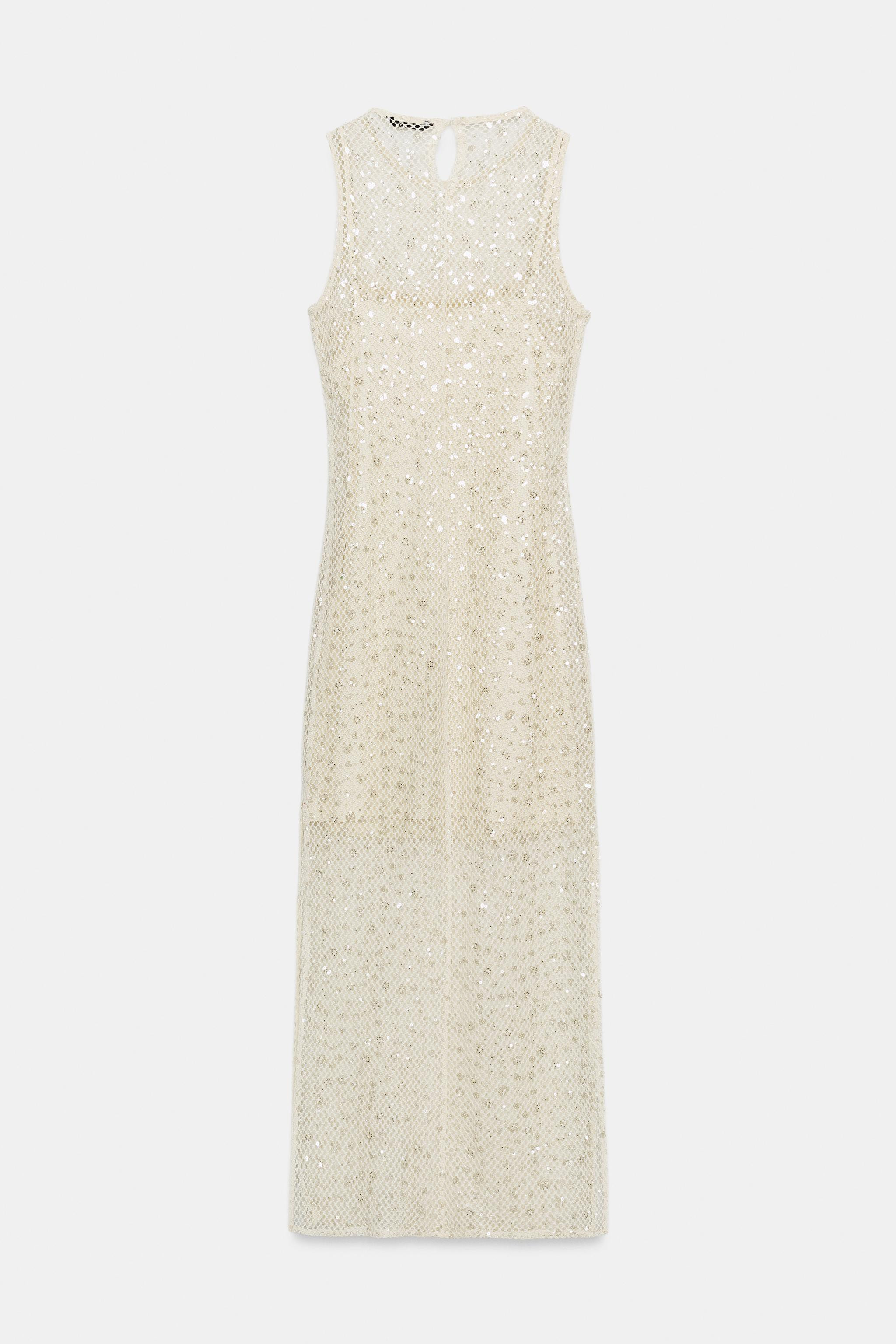 SEQUIN MIDI DRESS | Zara US
