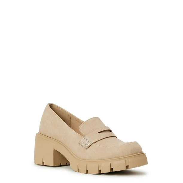 Madden NYC Women's Lug Sole Penny Loafers | Walmart (US)