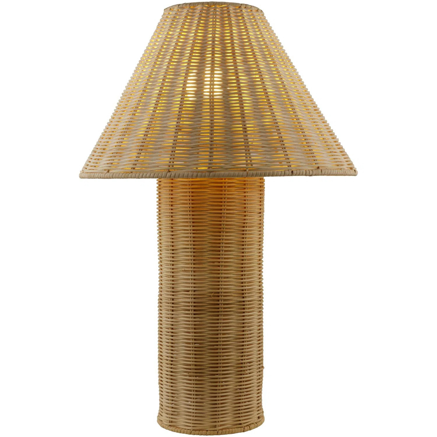 Joss & Main Carmina Wicker/Rattan Table Lamp | Wayfair | Wayfair North America