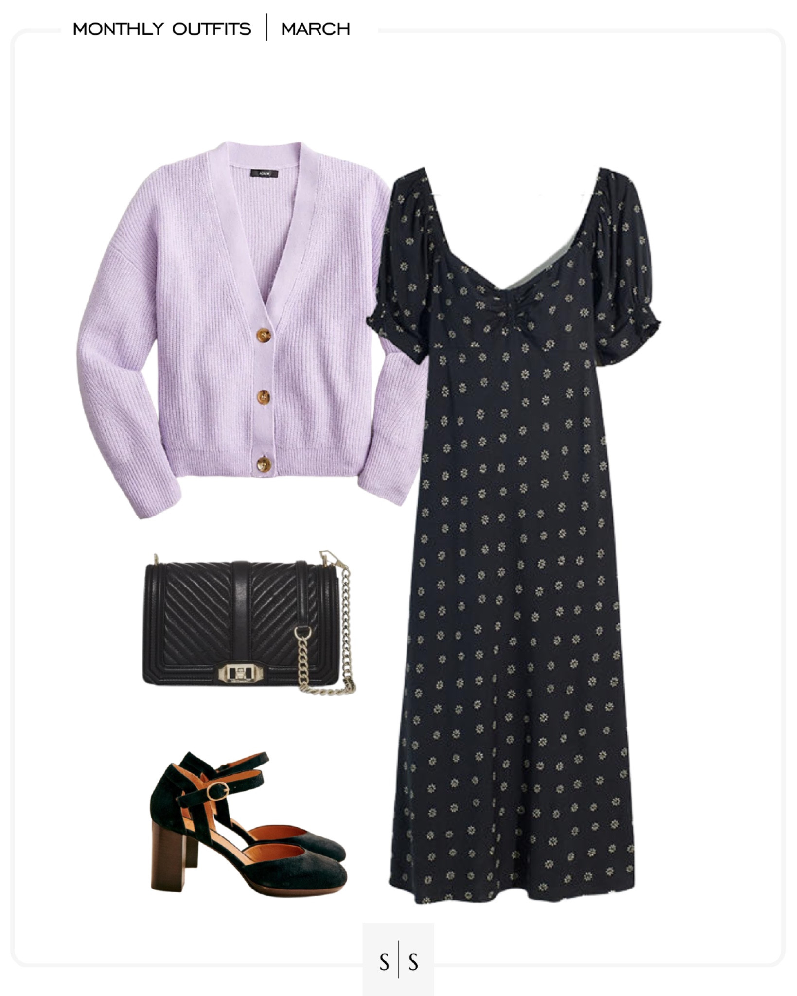 Monthly outfit planner : MARCH looks | #maxidress #transitionaloutfit #casualchic #springoutfit | See entire calendar on thesarahstories.com ✨

#LTKstyletip