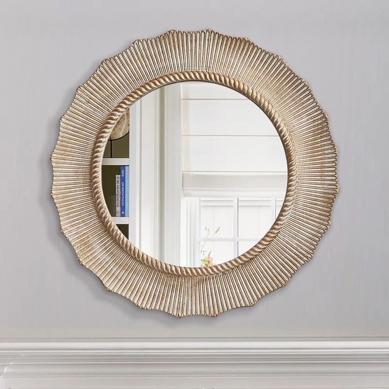 Janousek Wood Wall Mirror | Wayfair North America